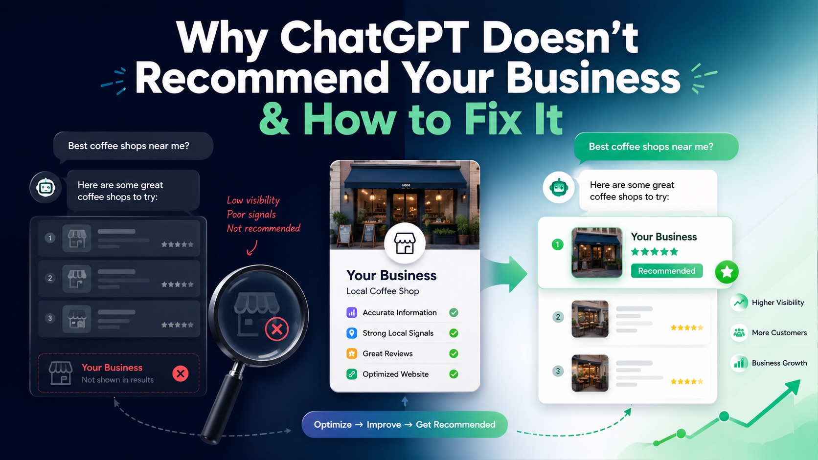 Why ChatGPT Doesn't Recommend Your Business & How to Fix It